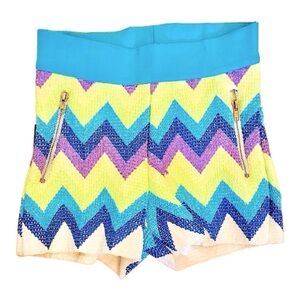 XXS ZIGZAG BRIGHT SHORTS
